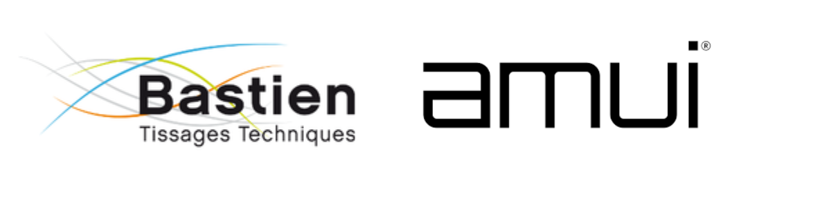 Logos Bastien Tissages et AMUI